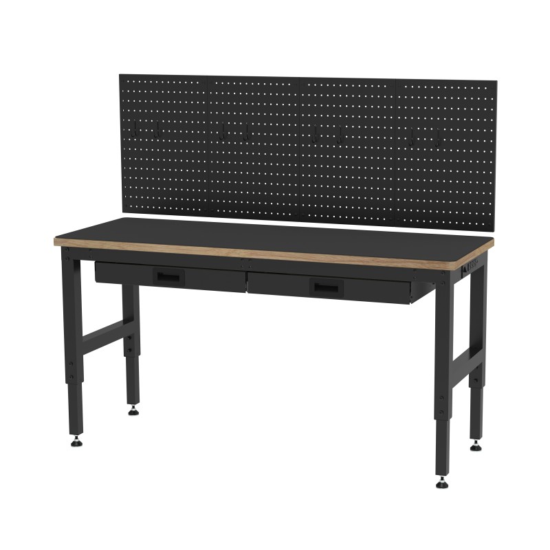 Workbench with drawers